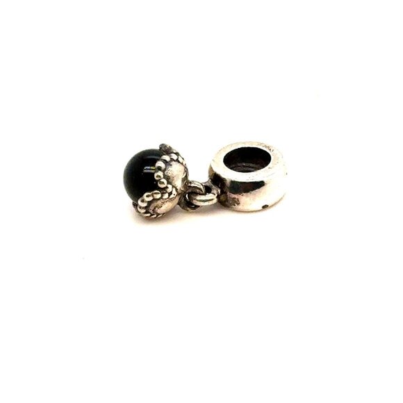Pandora Onyx Dangle Charm - Picture 2 of 5